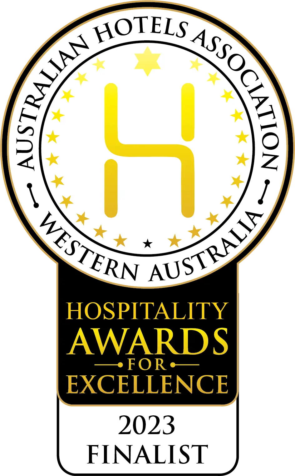 Hospitality Awards for Excellence finalist 2023 badge