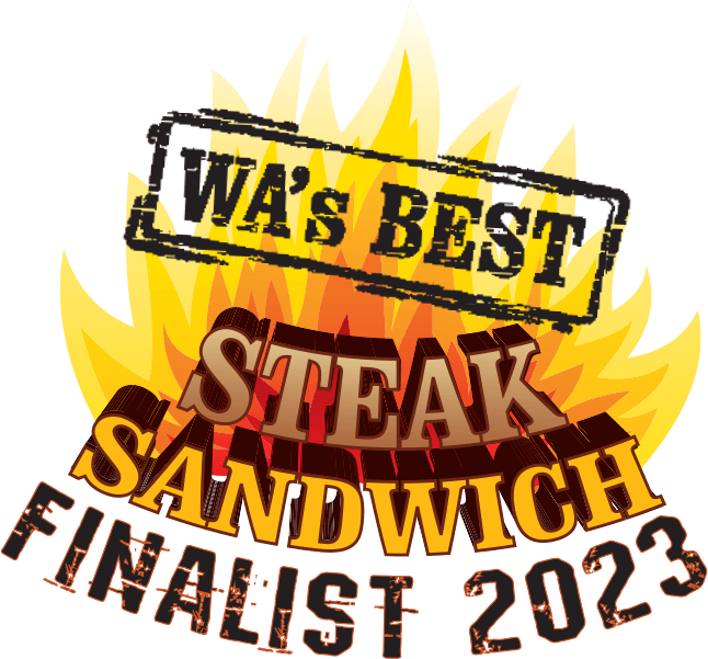WA's Best Steak Sandwich Finalist 2023 Badge